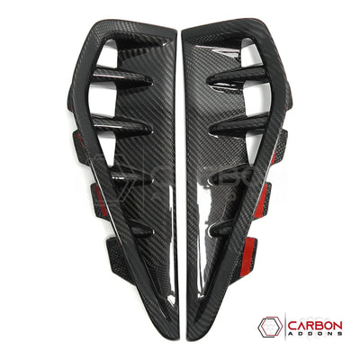 RAM TRX/RHO 2021+ Exterior Fender Vents Hard Carbon Fiber Covers