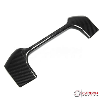 2019+ RAM 1500/TRX/RHO Infotainment Screen Upper Trim Hard Carbon Fiber Cover