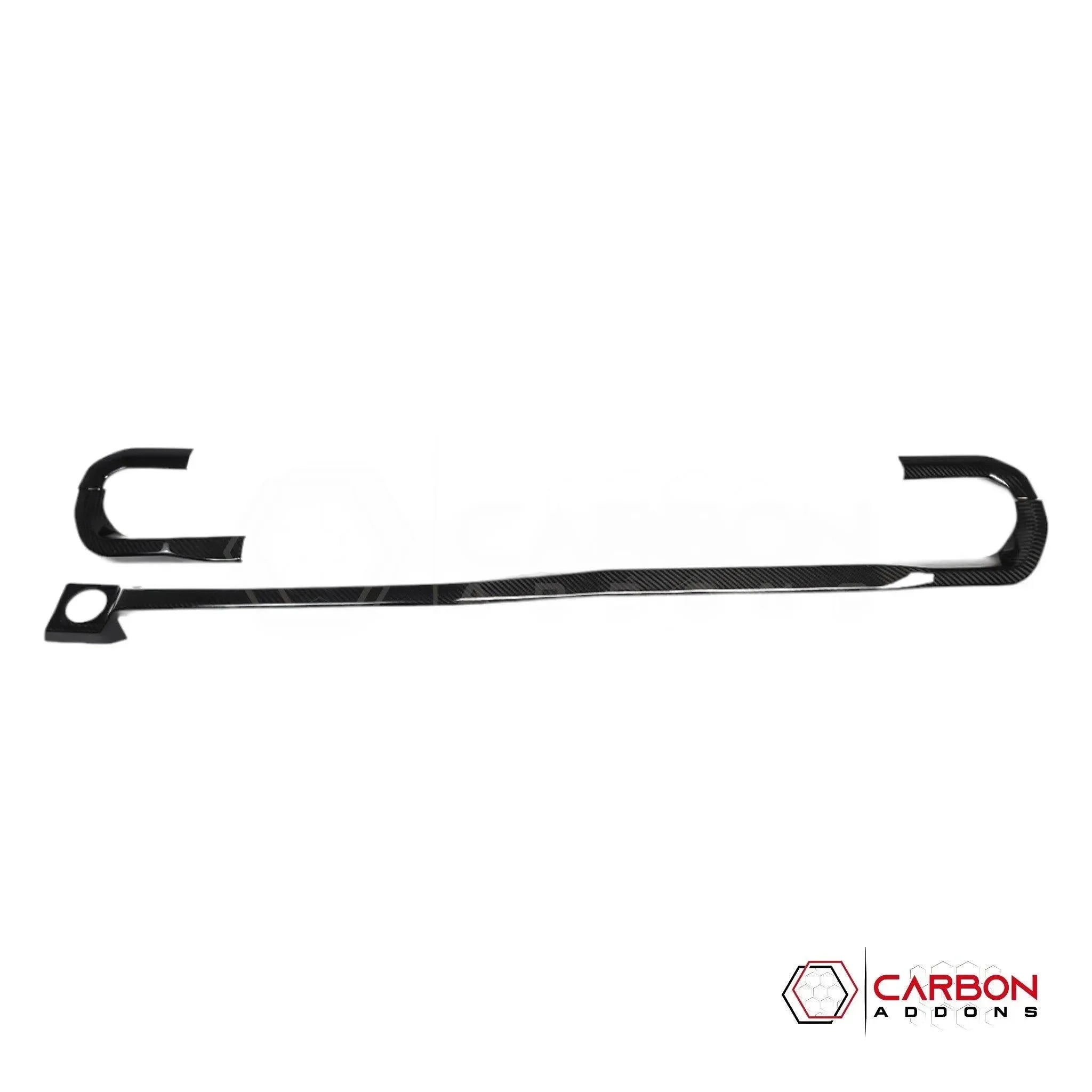 Real Carbon Fiber Dashboard Trim Cover for 2021+ Ford F-150