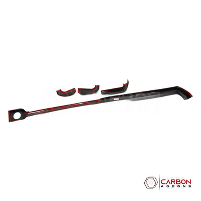 Real Carbon Fiber Dashboard Trim Cover for 2021+ Ford F-150