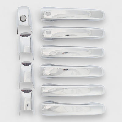 Trim Illusion DH187 chrome door handle covers for 2008-2026 Dodge Grand Caravan, Durango, Jeep Patriot and more - image 1