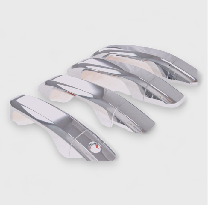 Trim Illusion DH226 chrome door handle covers for 2014-2020 Chevrolet Silverado 1500, Silverado 2500 HD, Silverado 3500 and more - image 3