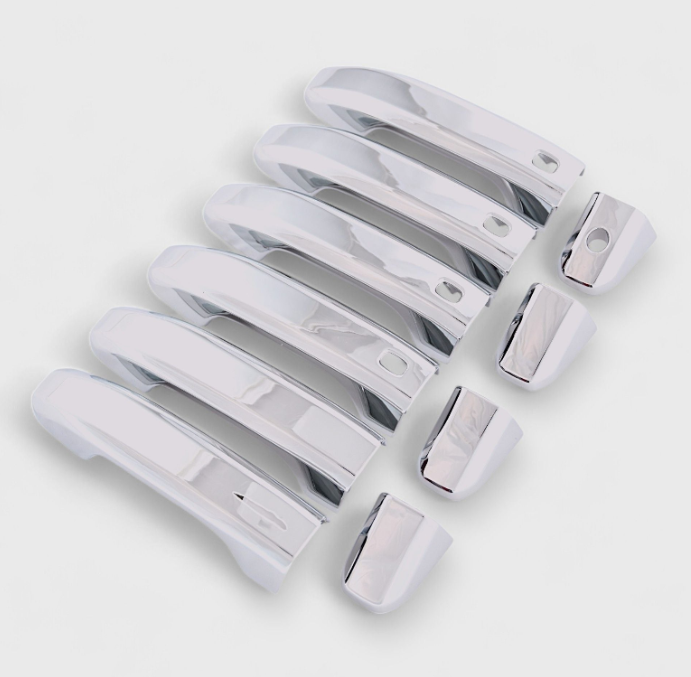 Trim Illusion DH310 chrome door handle covers for 2019-2026 Chevrolet Silverado 1500, Silverado 3500 HD, Silverado 2500 HD and more - image 3