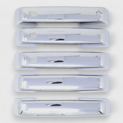 2021-24 Ford Bronco Sport, 22-24 Ford Maverick No Smart Key 4 PCS Chrome Snap-on W/Tape Patented Door Handle Cover