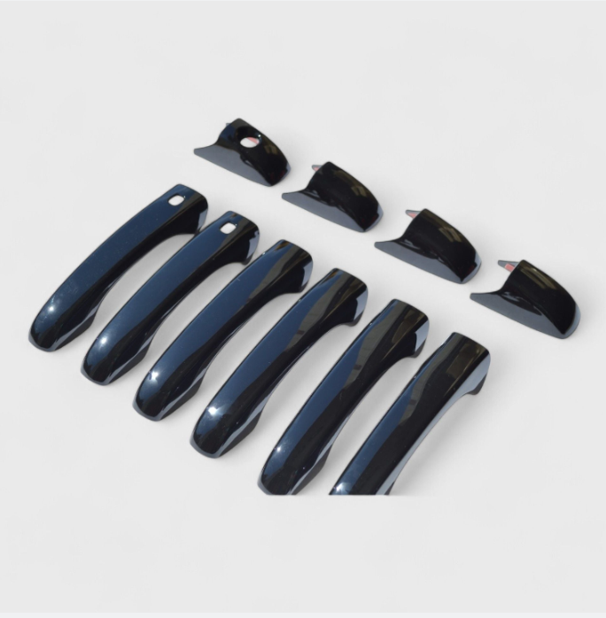 Trim Illusion DH6187BLK gloss black door handle covers for 2008-2026 Dodge Grand Caravan, Durango, Jeep Patriot and more - image 3
