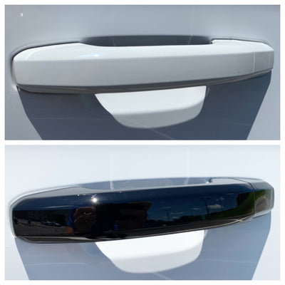Trim Illusion DH6226BLK gloss black door handle covers for 2014-2020 Chevrolet Silverado 1500, Silverado 2500 HD, Silverado 3500 and more - image 5