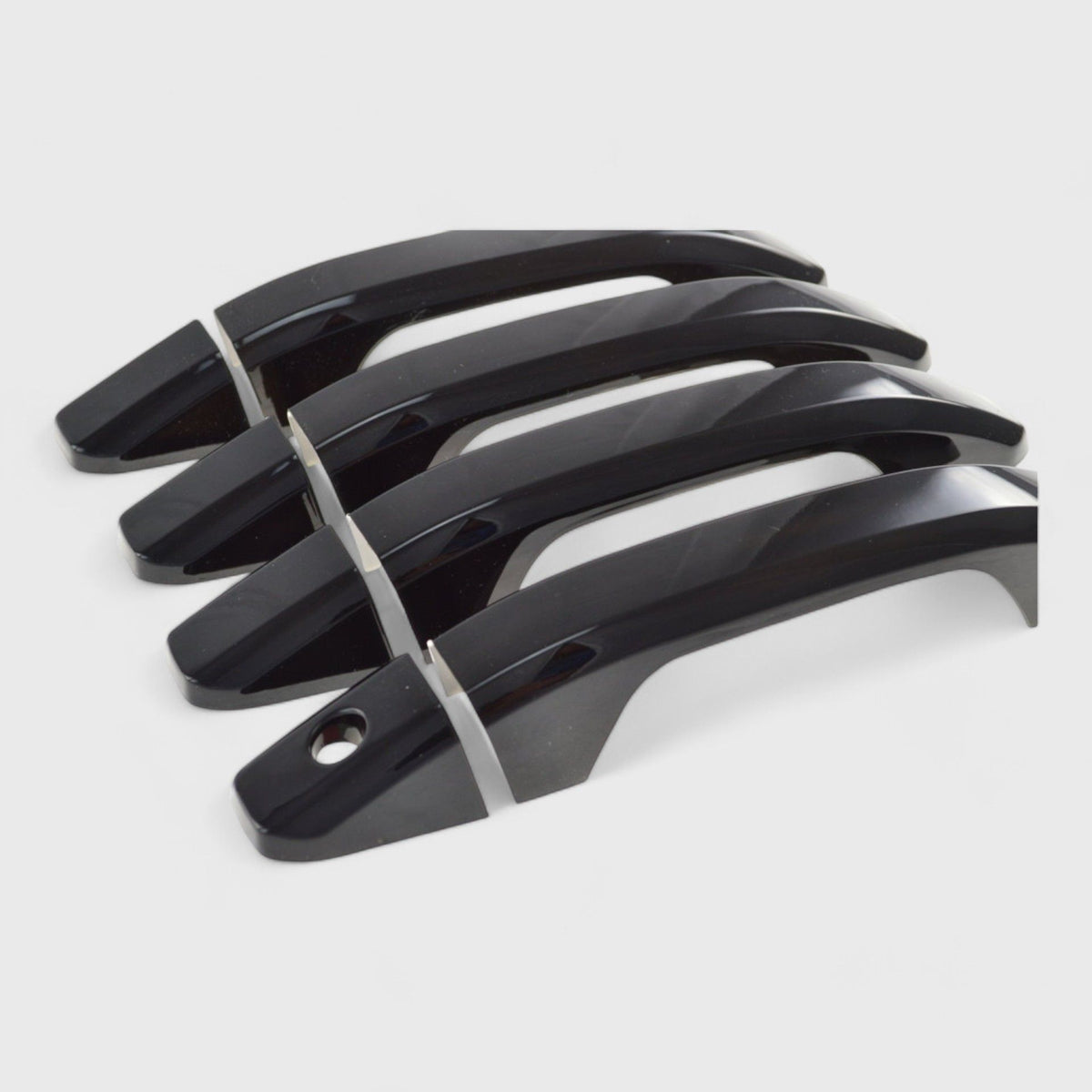 Trim Illusion DH6226BLK gloss black door handle covers for 2014-2020 Chevrolet Silverado 1500, Silverado 2500 HD, Silverado 3500 and more - image 2