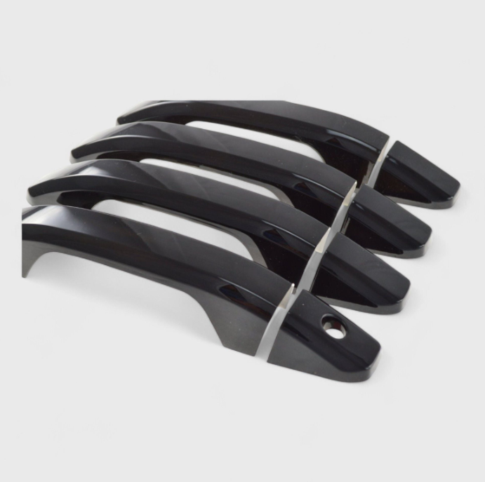 Trim Illusion DH6226BLK gloss black door handle covers for 2014-2020 Chevrolet Silverado 1500, Silverado 2500 HD, Silverado 3500 and more - image 3