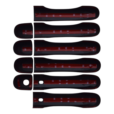 2015-23 Jeep Renegade W/ or W/O Smart Key 10 PCS Gloss Black Tape-on Patented Door Handle Cover