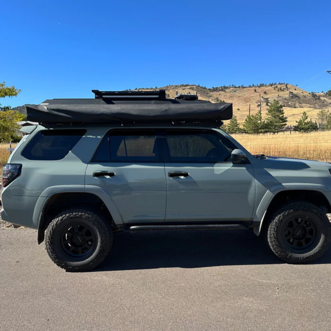 2010-2024 Toyota 4Runner 8 PCS Gloss Black Snap-on W/Tape Patented Door Handle Cover Does not fit Limited Works over Keyless Sensors