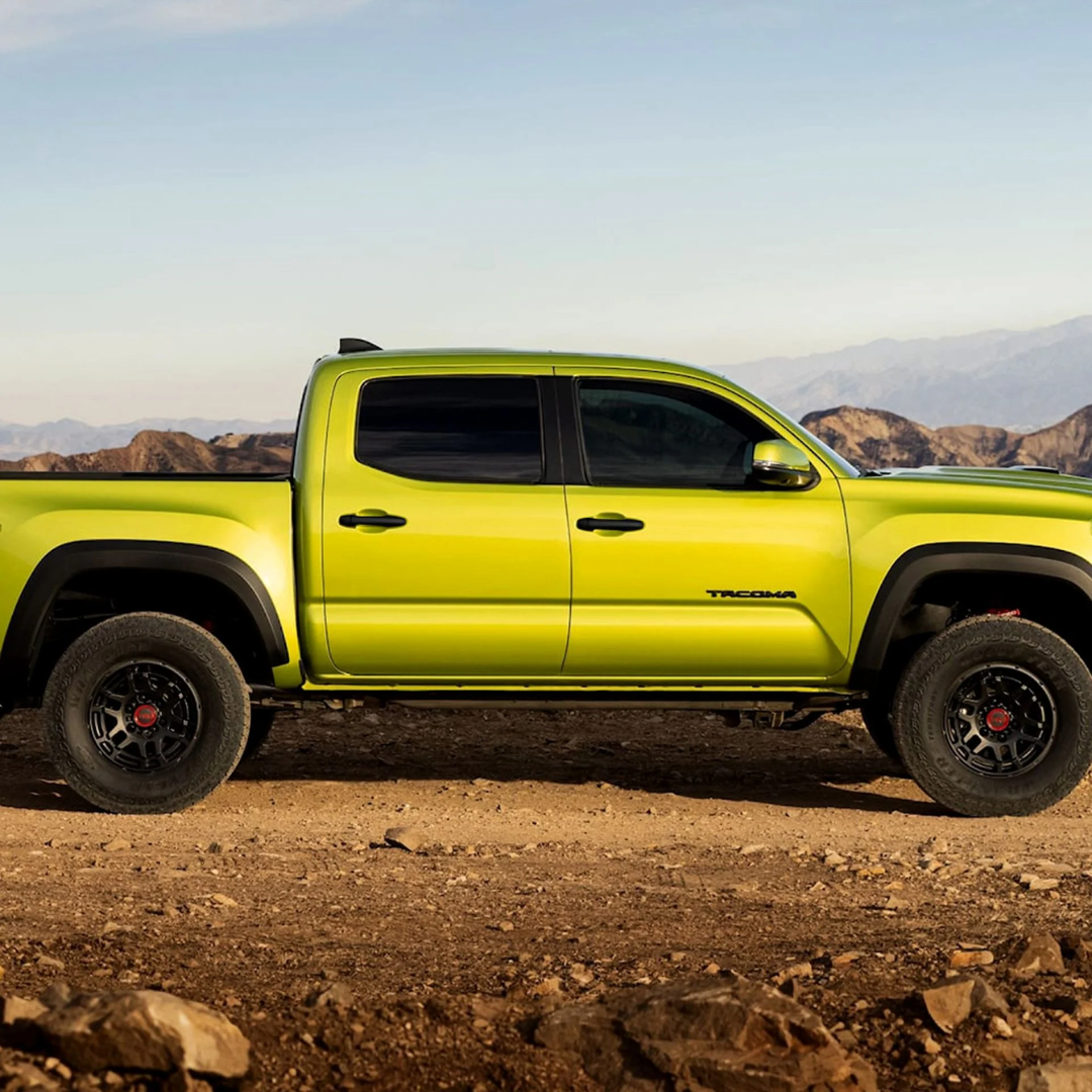 16-23 Toyota Tacoma Gloss Black Snap-on W/Tape Patented Door Handle Cover