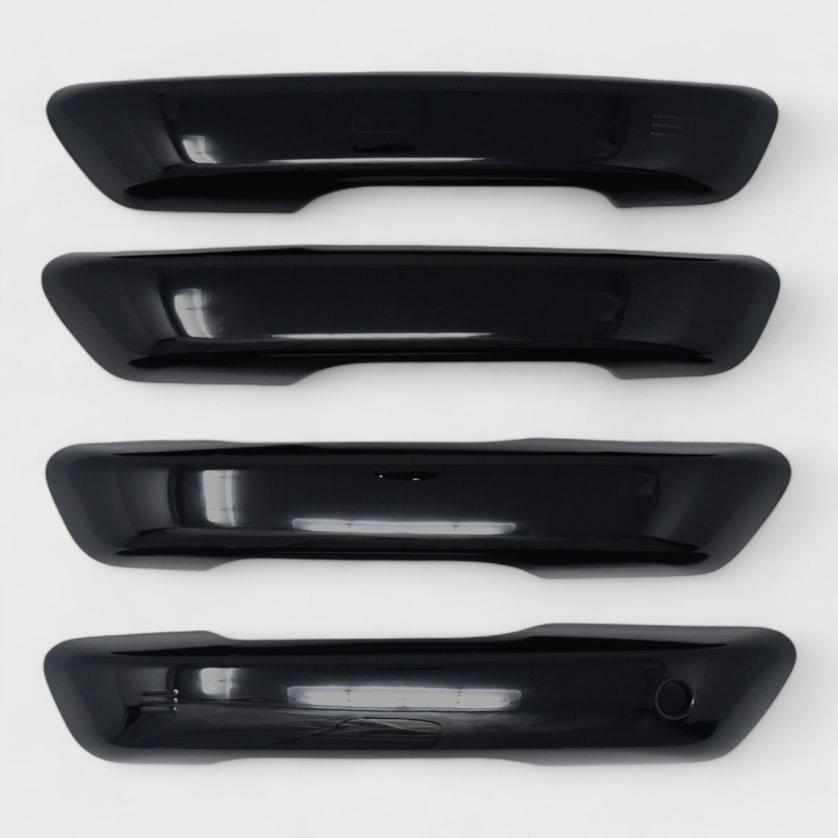 Trim Illusion DH6328BLK gloss black door handle covers for 2021-2026 Jeep Grand Cherokee L and Grand Cherokee - image 1