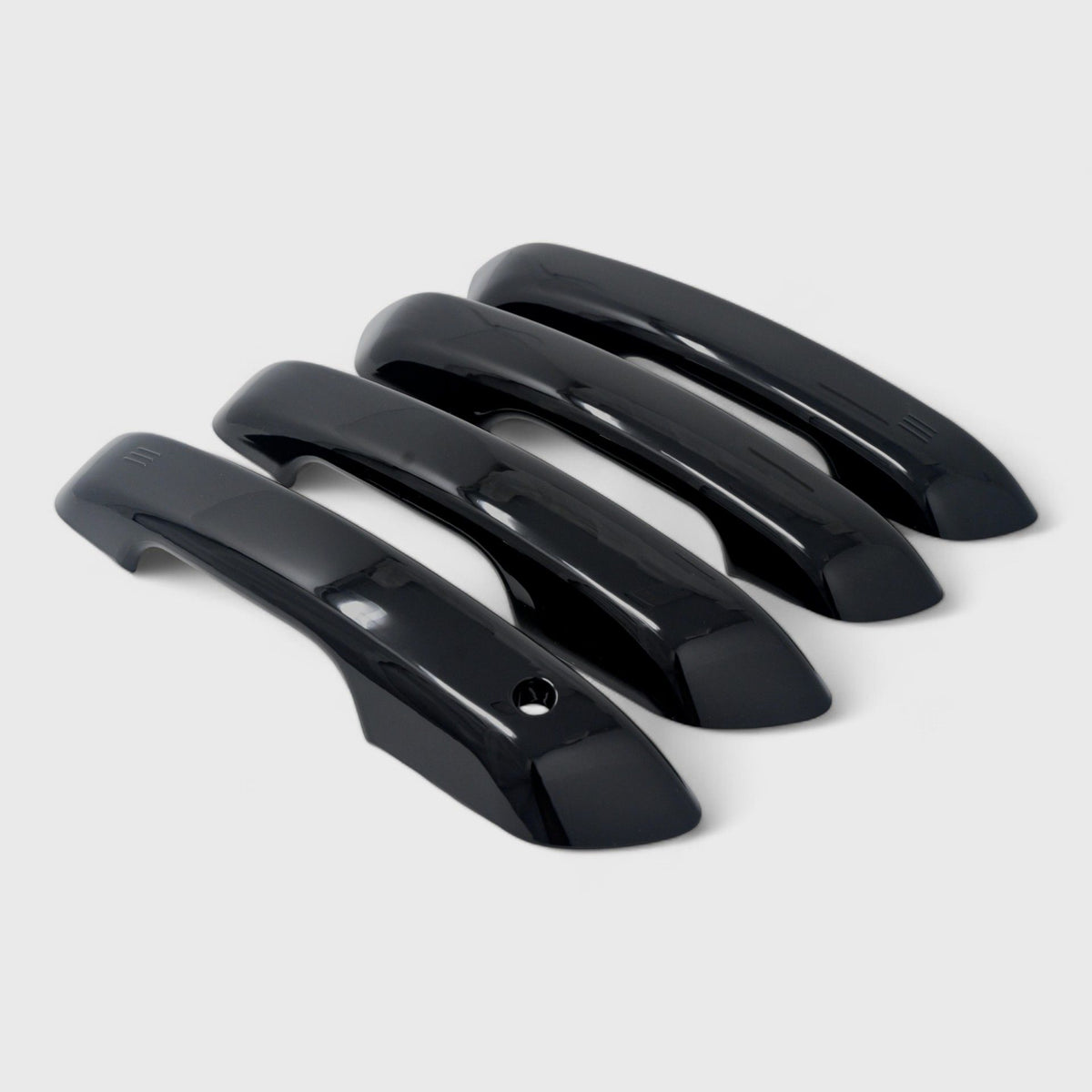 Trim Illusion DH6328BLK gloss black door handle covers for 2021-2026 Jeep Grand Cherokee L and Grand Cherokee - image 3