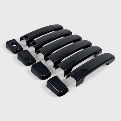 Trim Illusion DH6330BLK gloss black door handle covers for 2004-2026 Nissan Maxima, Sentra, Frontier and more - image 2