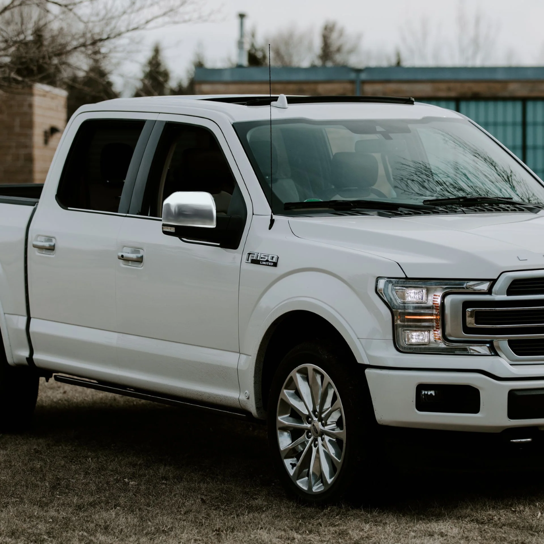 2015-20 Ford F-150 2 PCS Top Chrome Replacement Mirror Cover