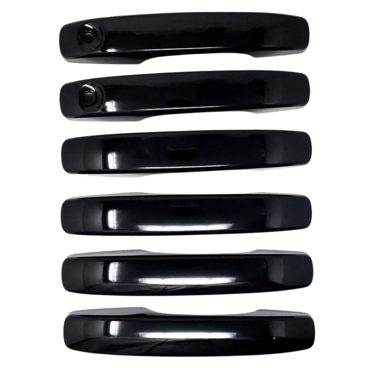 Trim Illusion DH6343BLK gloss black door handle covers for 2024-2026 Ford Ranger - image 13