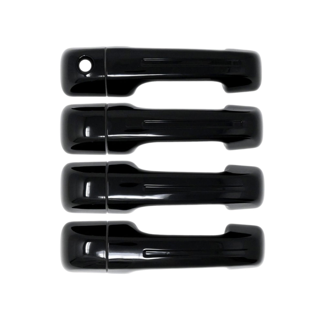 Trim Illusion DH6357BLK gloss black door handle covers for 2025-2026 Ram 1500 - image 11