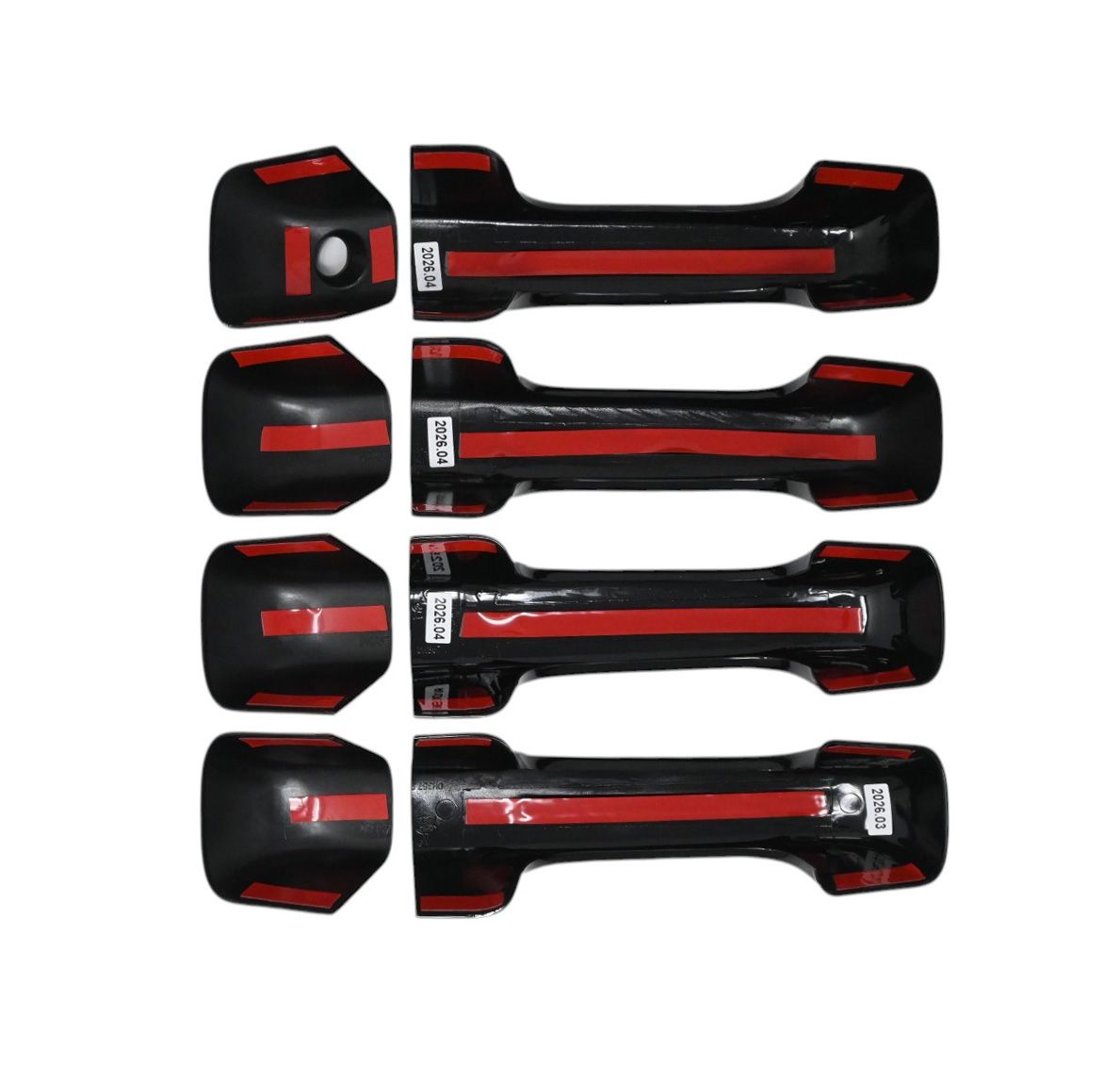 Trim Illusion DH6357BLK gloss black door handle covers for 2025-2026 Ram 1500 - image 4
