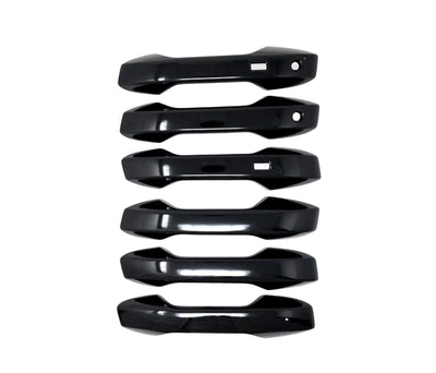 Trim Illusion DH6361BLK gloss black door handle covers for 2025-2026 Nissan Kicks, Armada and Murano - image 1