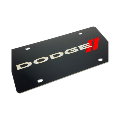 Dodge Acrylic License Plate