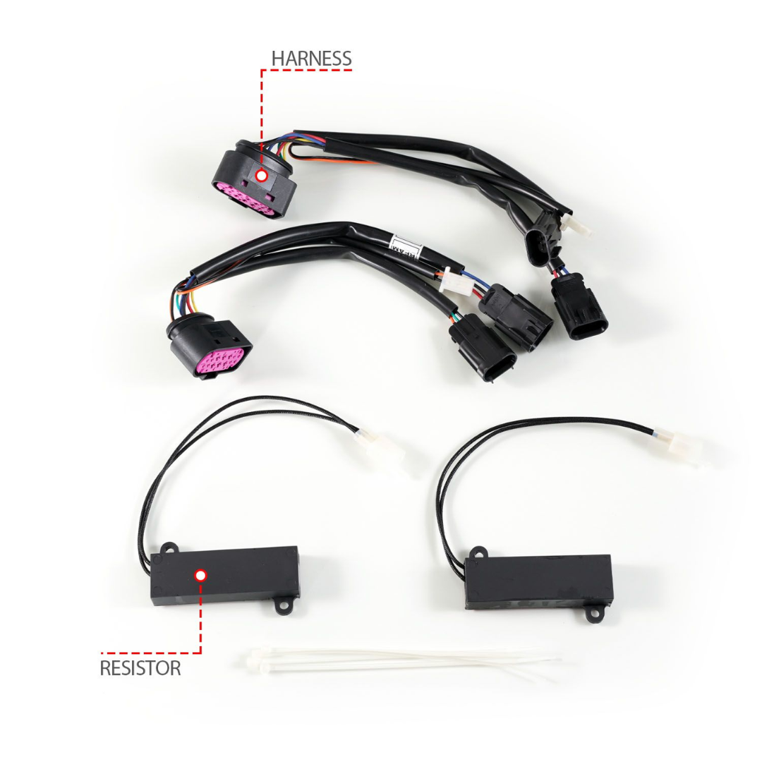 Dodge Ram 1500 09-18 Ram 2500/3500 10-18 Full LED Projector Plank Style Headlights W/ Initiation & Sequential Signals (FOR ALL MODELS)