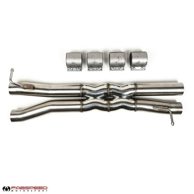 Fabspeed FS.DODGE.TRX.XP double X-pipe resonator bypass for 2021-2024 Ram 1500 TRX - image 1