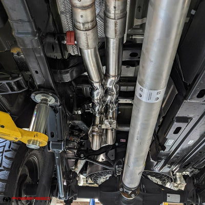 Fabspeed FS.DODGE.TRX.VXP Valvetronic double X-pipe resonator bypass for 2021-2024 Ram 1500 TRX - image 6