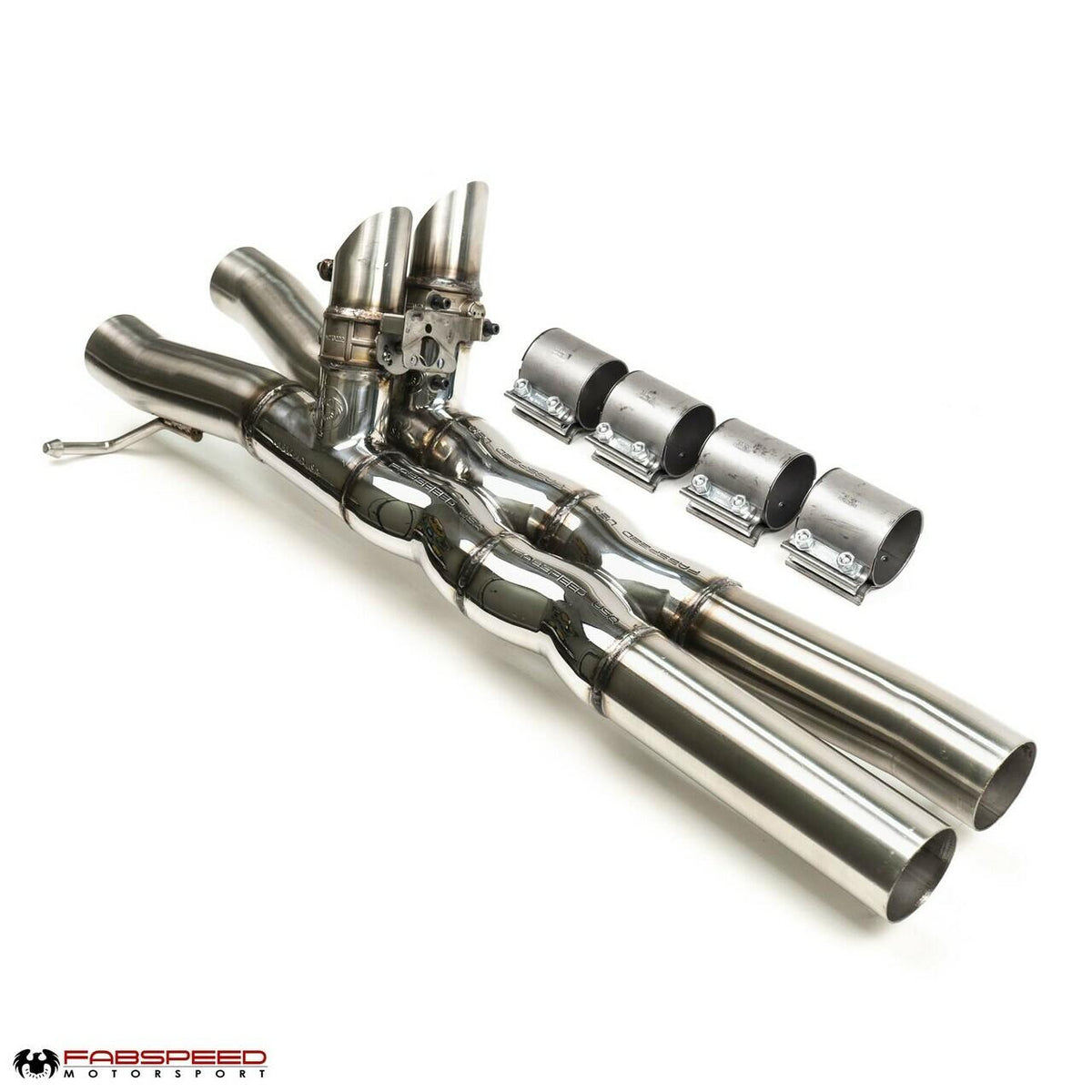 Fabspeed FS.DODGE.TRX.VXP Valvetronic double X-pipe resonator bypass for 2021-2024 Ram 1500 TRX - image 3