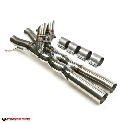 Fabspeed FS.DODGE.TRX.VXP Valvetronic double X-pipe resonator bypass for 2021-2024 Ram 1500 TRX - image 3