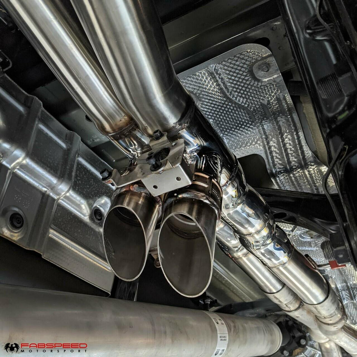 Fabspeed FS.DODGE.TRX.VXP Valvetronic double X-pipe resonator bypass for 2021-2024 Ram 1500 TRX - image 5