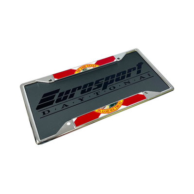Florida Flag Chrome License Plate Frame