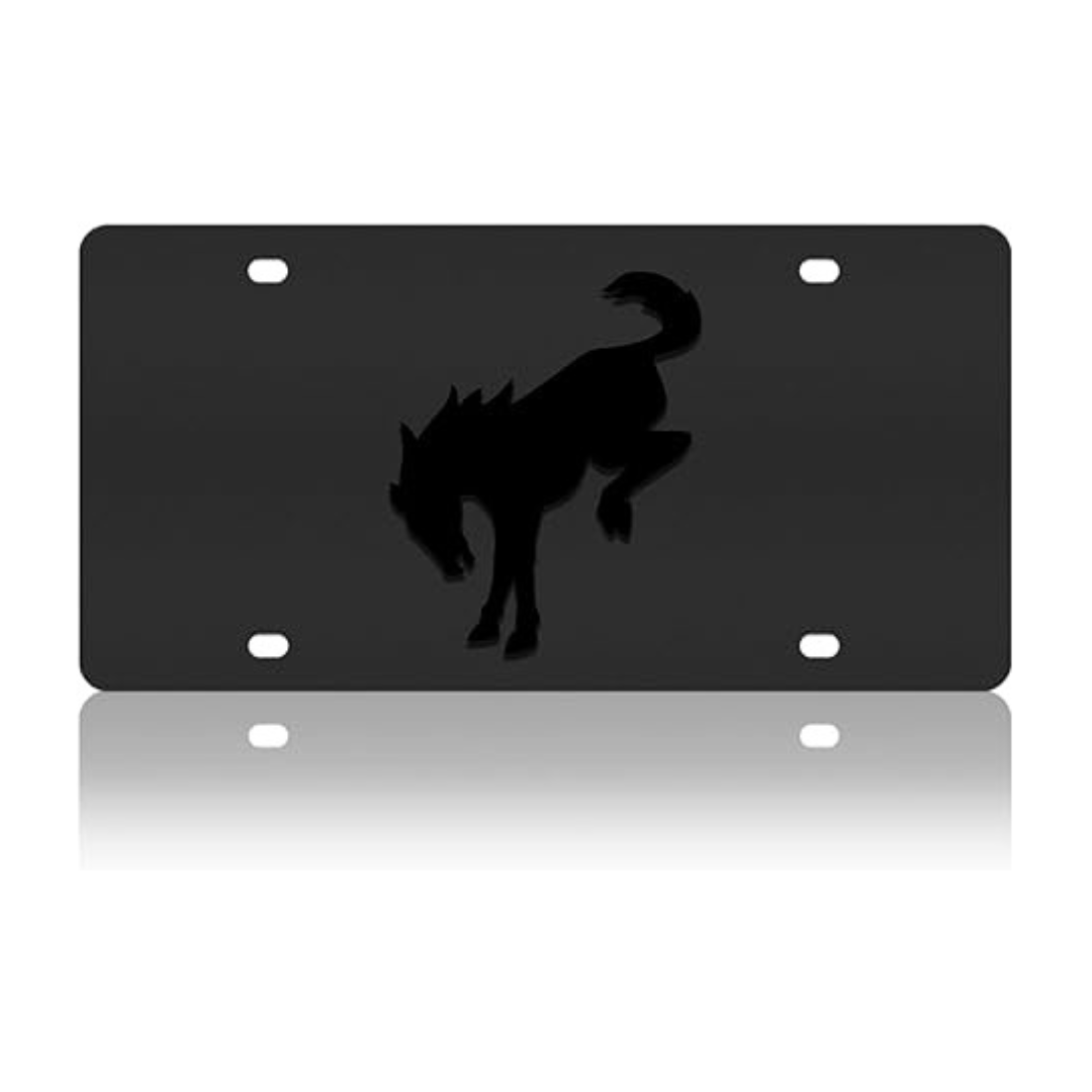 Ford Bronco Carbon Steel License Plate