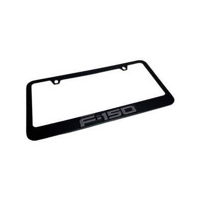 Ford F-150 Black License Plate Frame