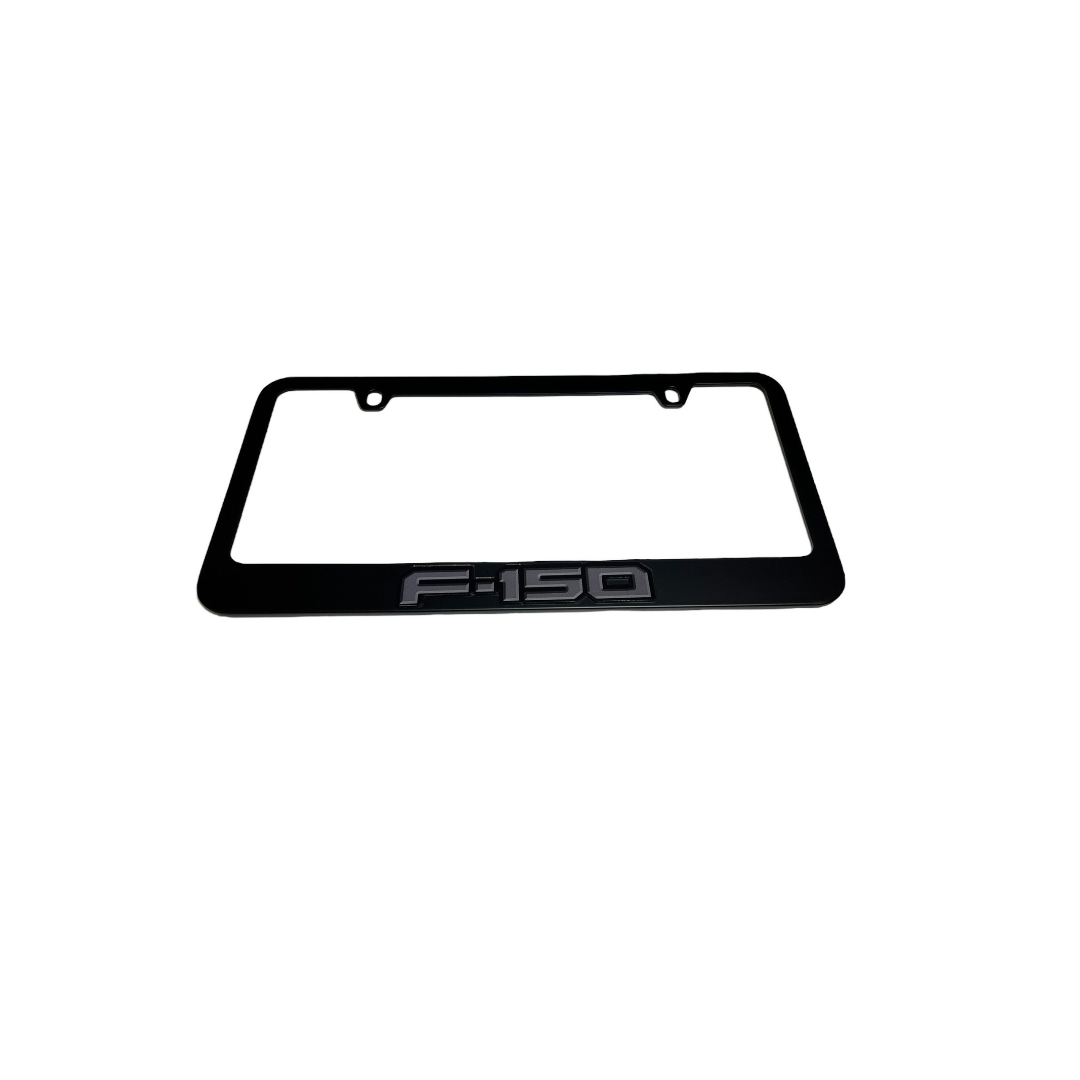Ford F-150 Black License Plate Frame