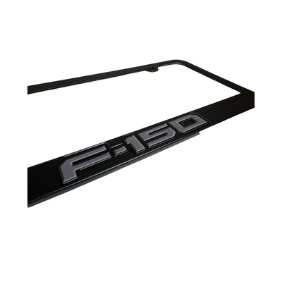 Ford F-150 Black License Plate Frame