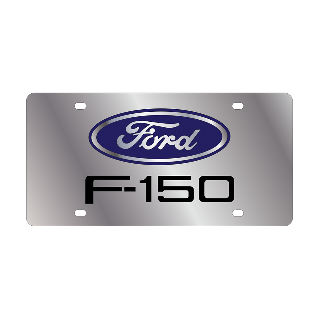 Ford F-150 Stainless Steel License Plate