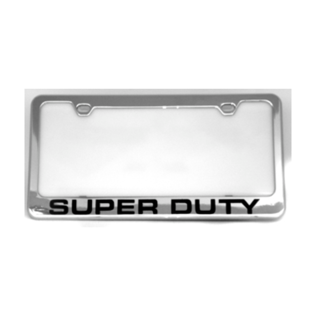 Ford Super Duty Chrome License Plate Frame