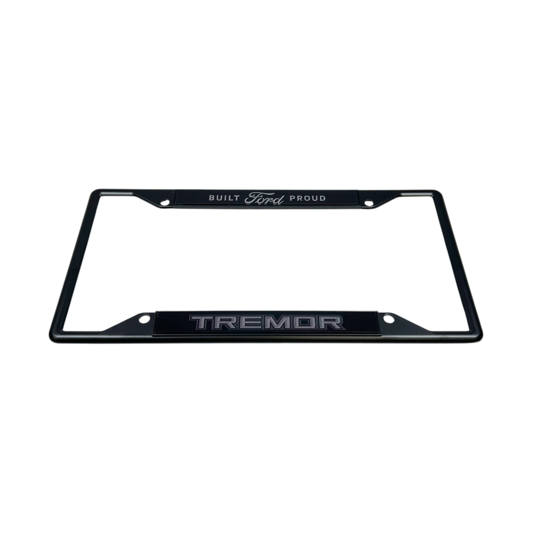 Ford Tremor Blacked Out Black License Plate Frame