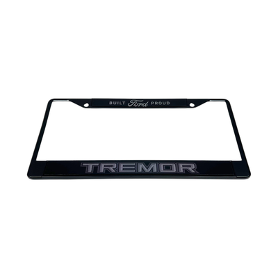 Ford Tremor Blacked Out Black License Plate Frame
