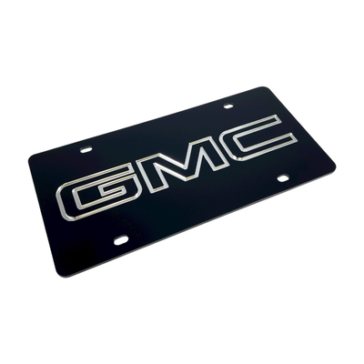 GMC Acrylic License Plate