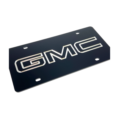 GMC Acrylic License Plate