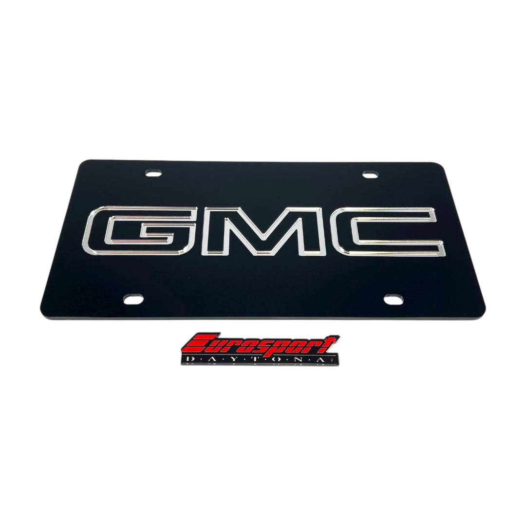 GMC Acrylic License Plate