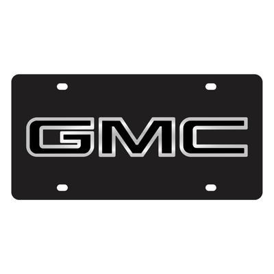 GMC Acrylic License Plate
