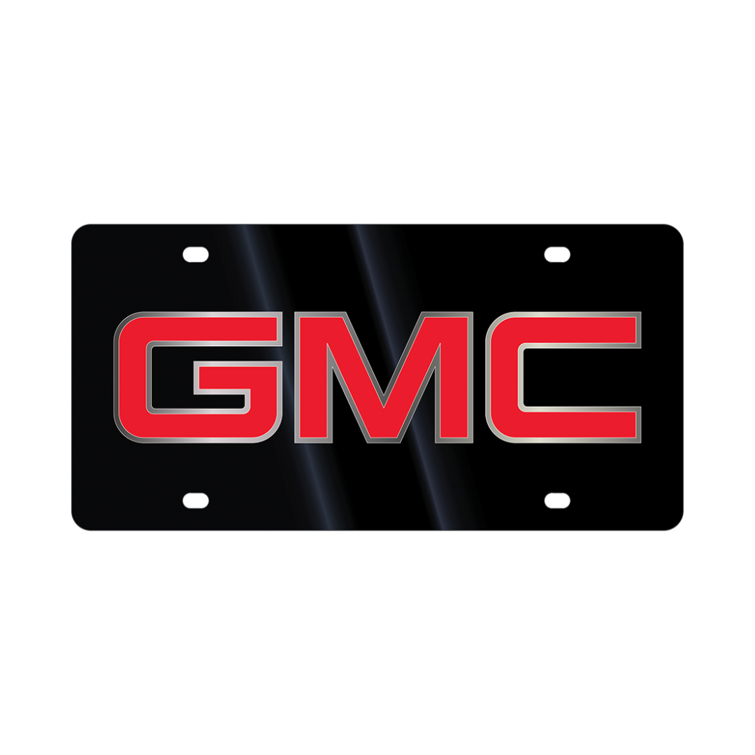 GMC Acrylic License Plate