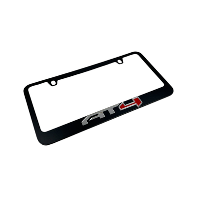 GMC AT4 Black License Plate Frame