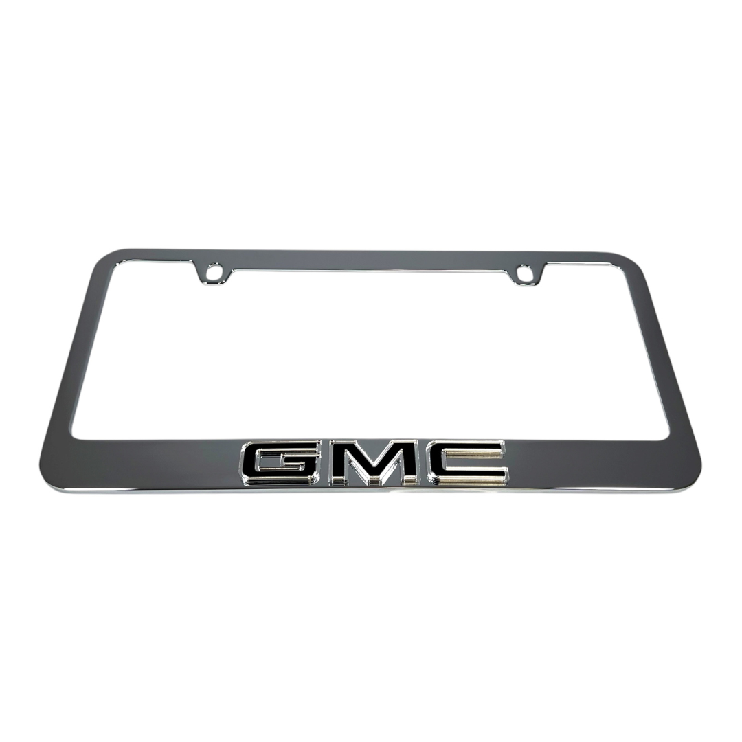 GMC Chrome License Plate Frame
