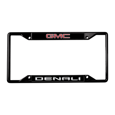 GMC Denali Black License Plate Frame