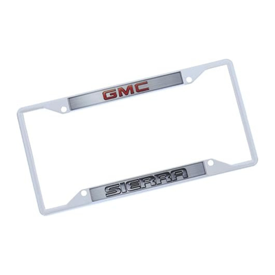 GMC Sierra Chrome License Plate Frame