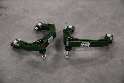 BRBN 2009-2020 Ford F-150 Billet Aluminum Adjustable Front Upper Control Arms (Pair)