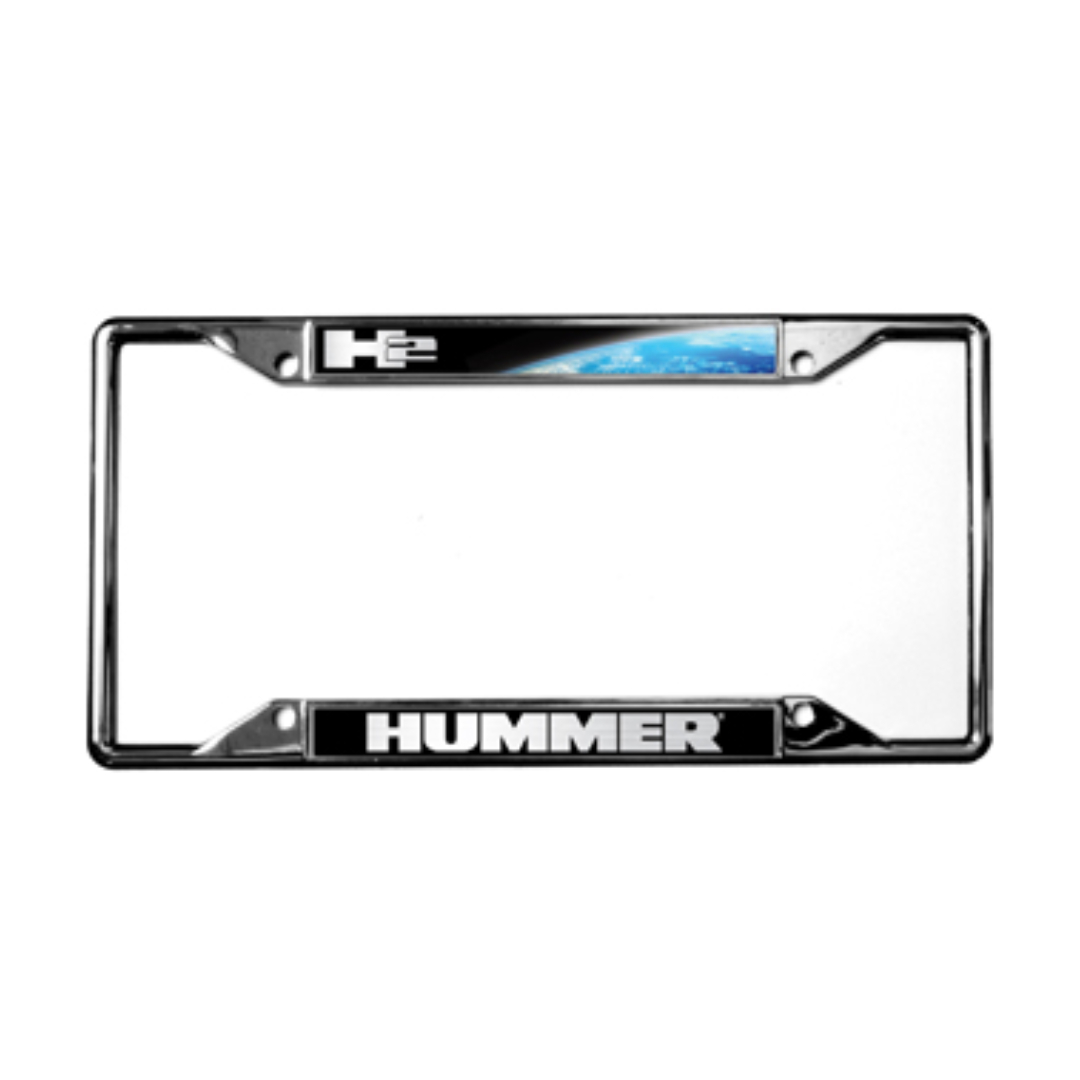 HUMMER H2 Chrome License Plate